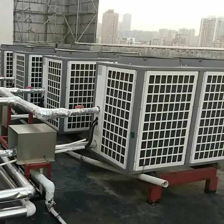 昭通宏源酒店贵标空气能热泵集中供热项目